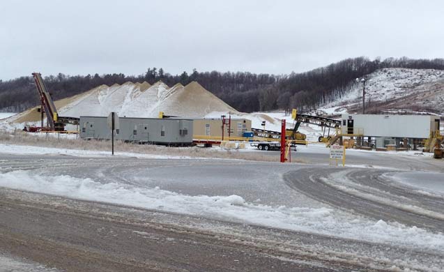 Fracking Sand Mine.